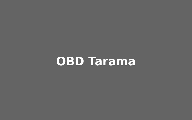 OBD Tarama