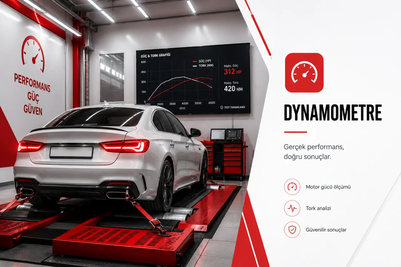 Dynamometre performans ölçümü görseli